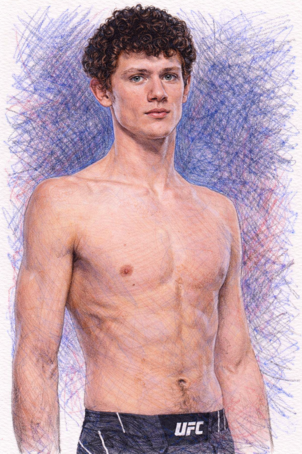 Profile drawing Chase Hooper, The Dream