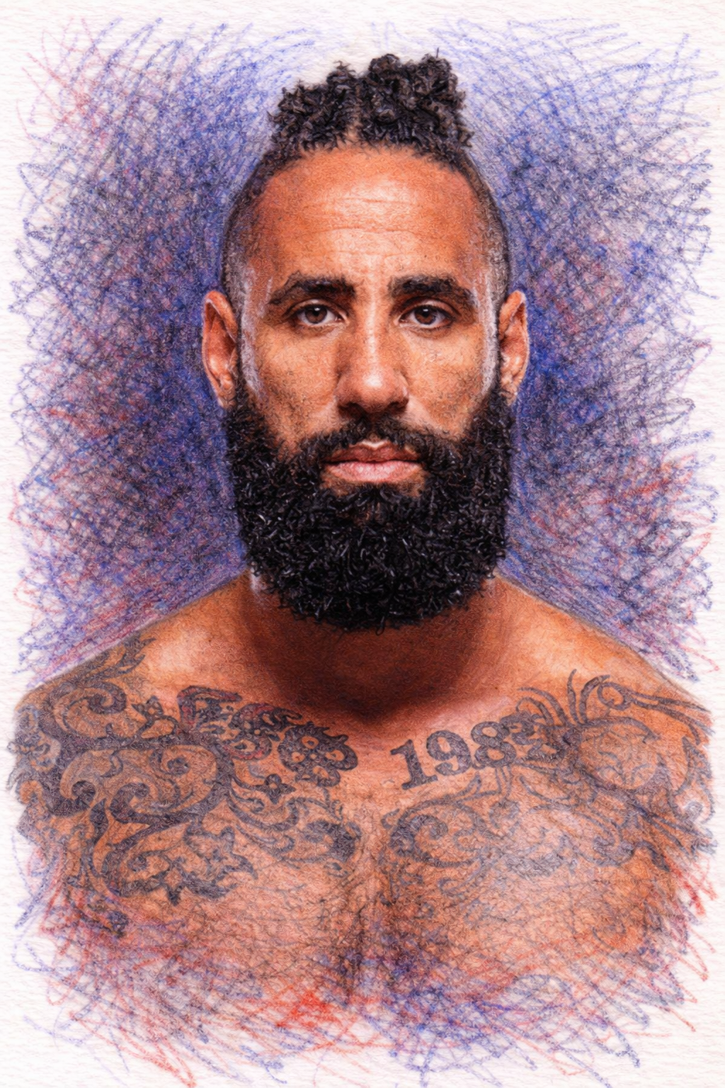 Profile drawing Austen Lane, 