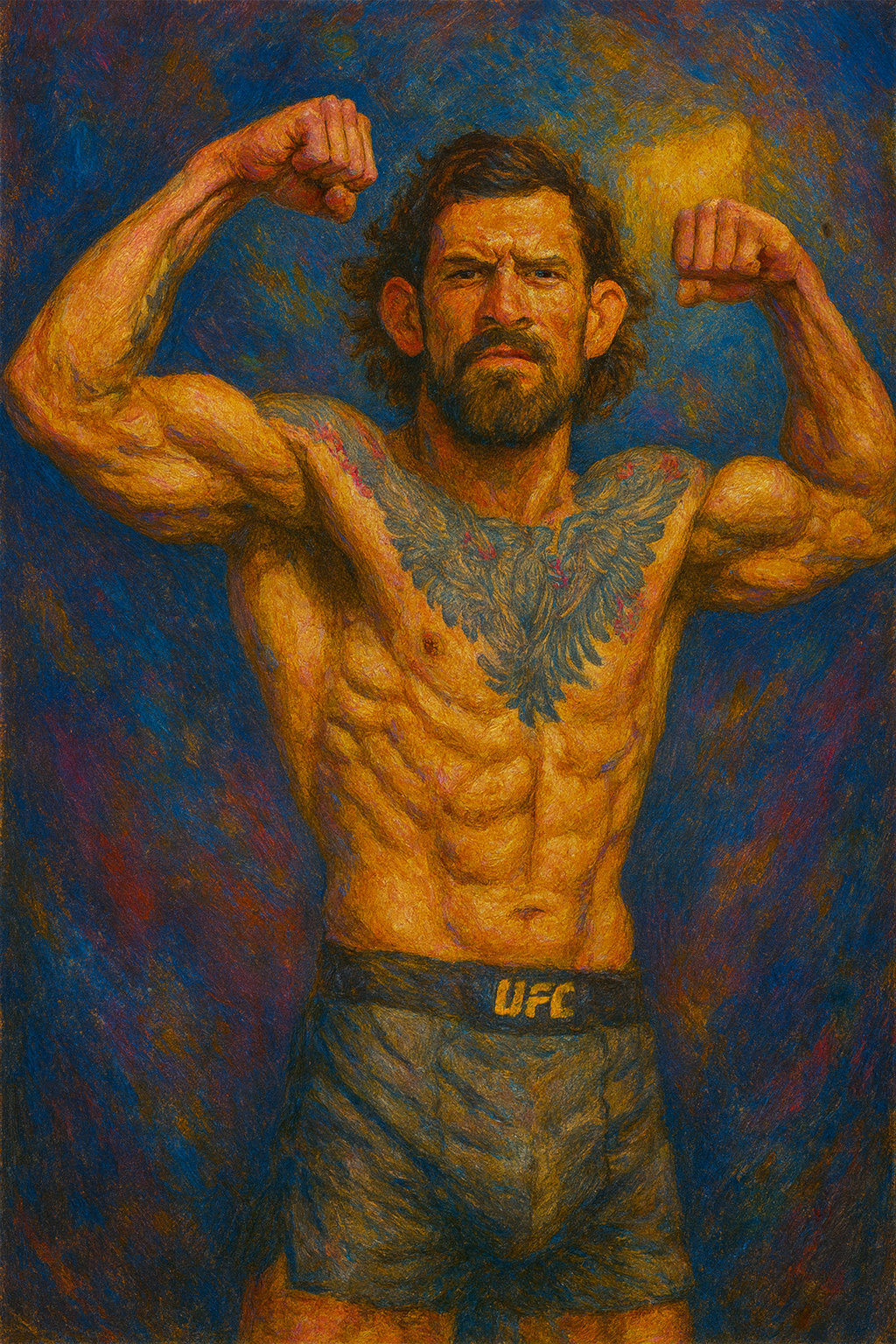 Profile drawing Nick Klein, The Amish Hammer