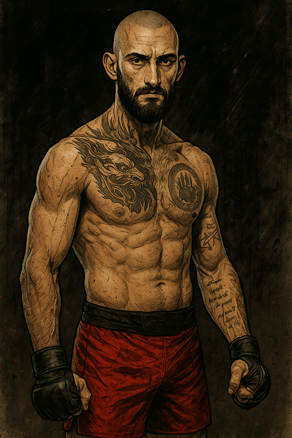 Profile drawing Charles Jourdain, Air