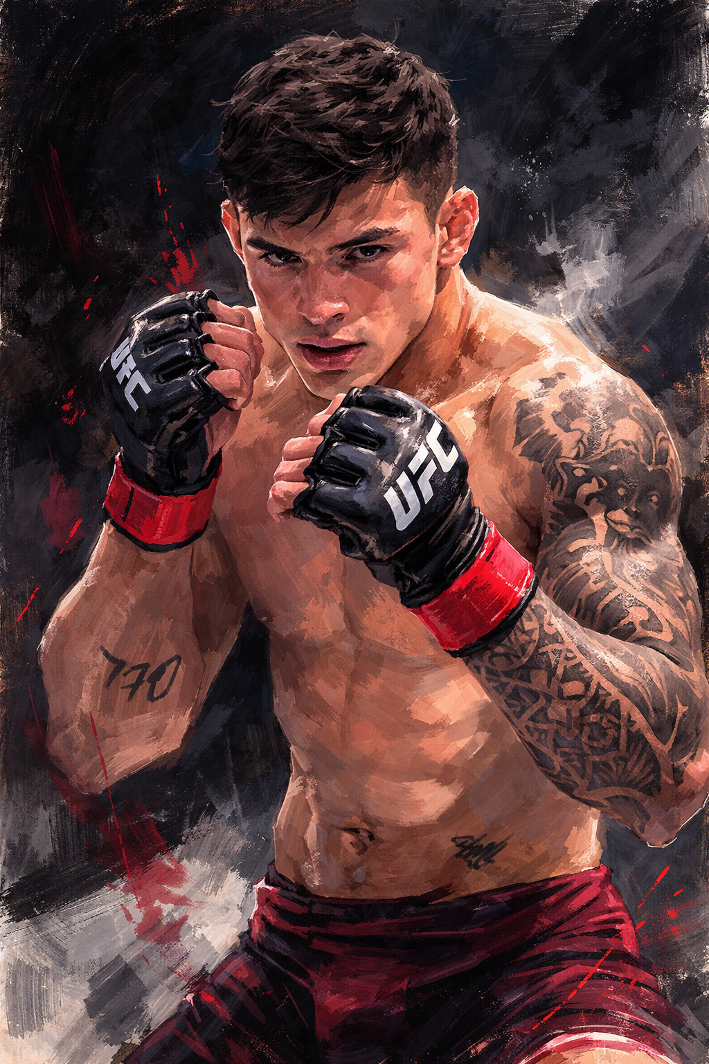 Profile drawing Alessandro Costa, Nono