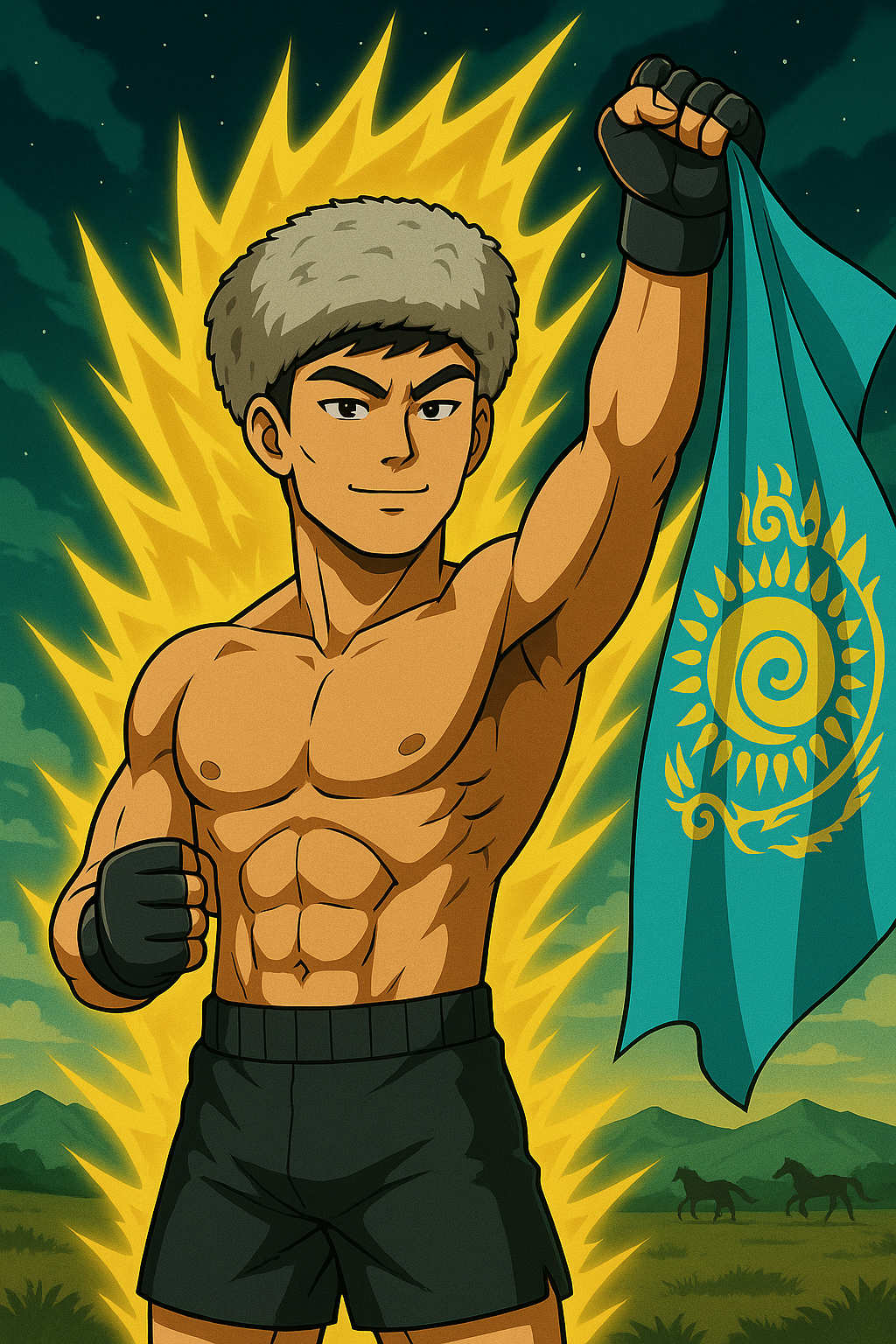 Profile drawing Asu Almabaev, Zulfikhar