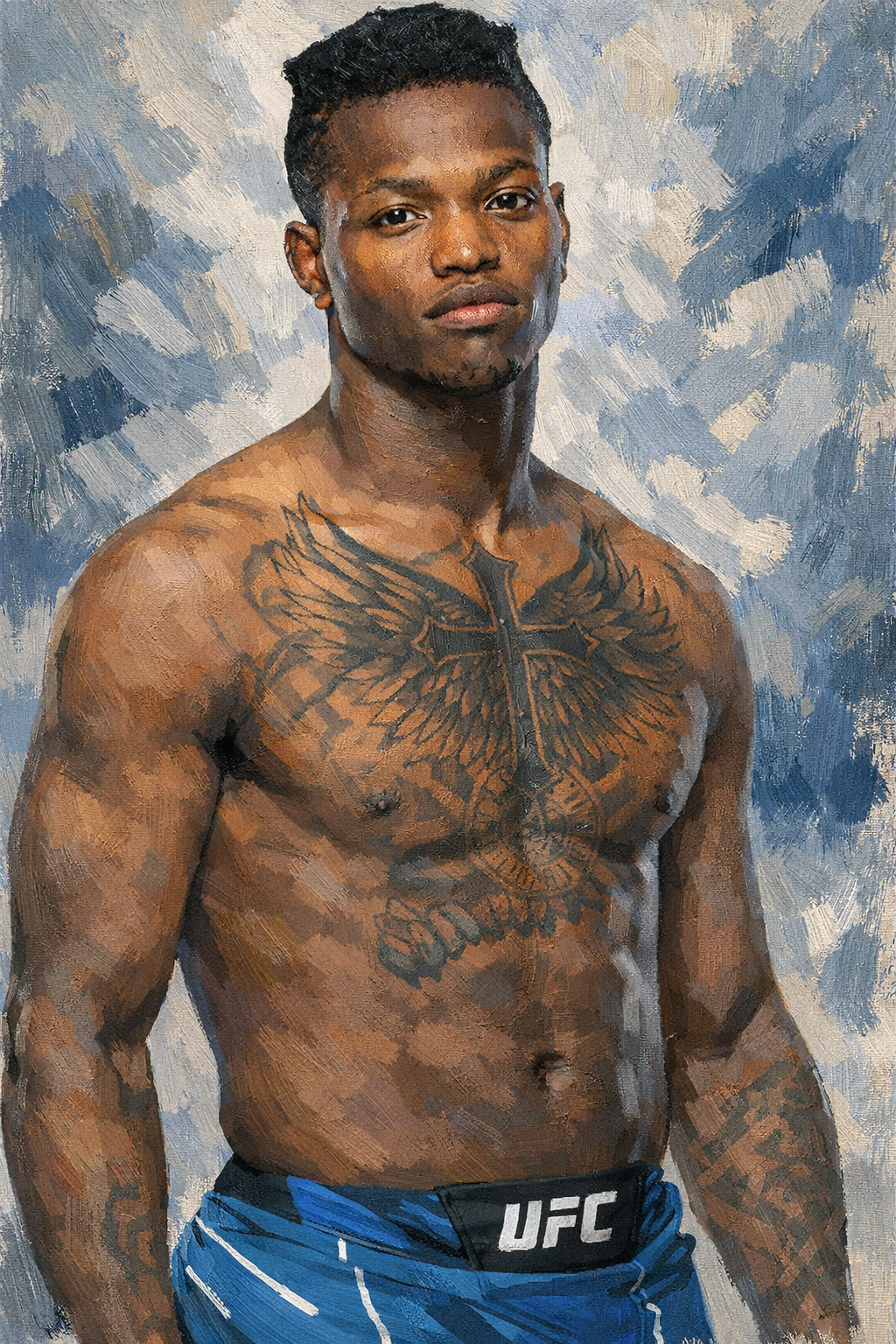 Profile drawing Terrance McKinney, T.Wrecks