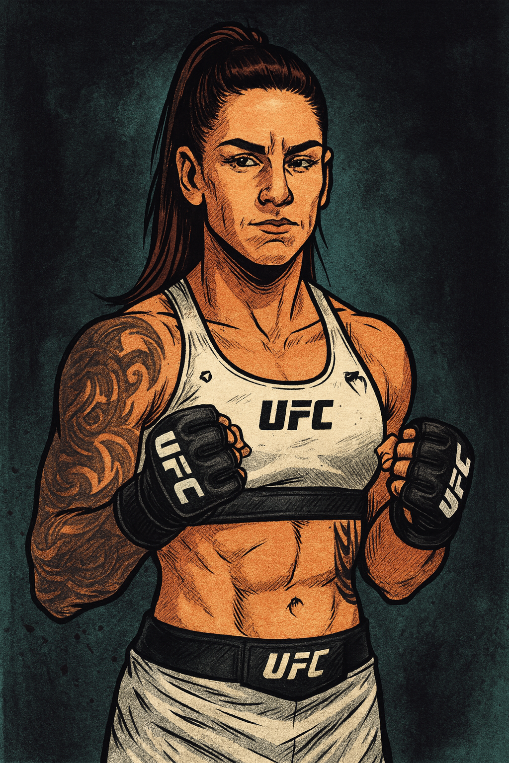 Profile drawing Norma Dumont, The Immortal