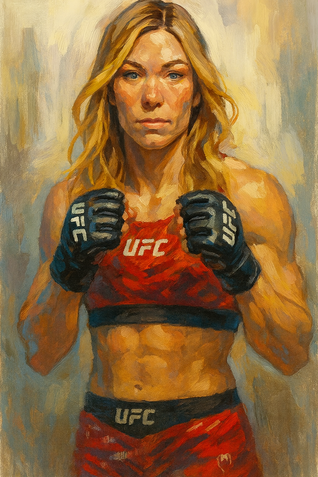 Profile drawing Melissa Croden, Scare