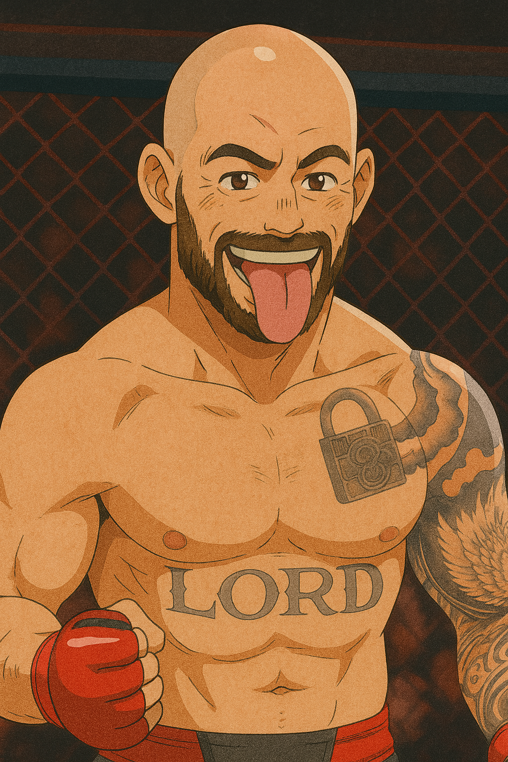 Profile drawing Jean Silva, Lord