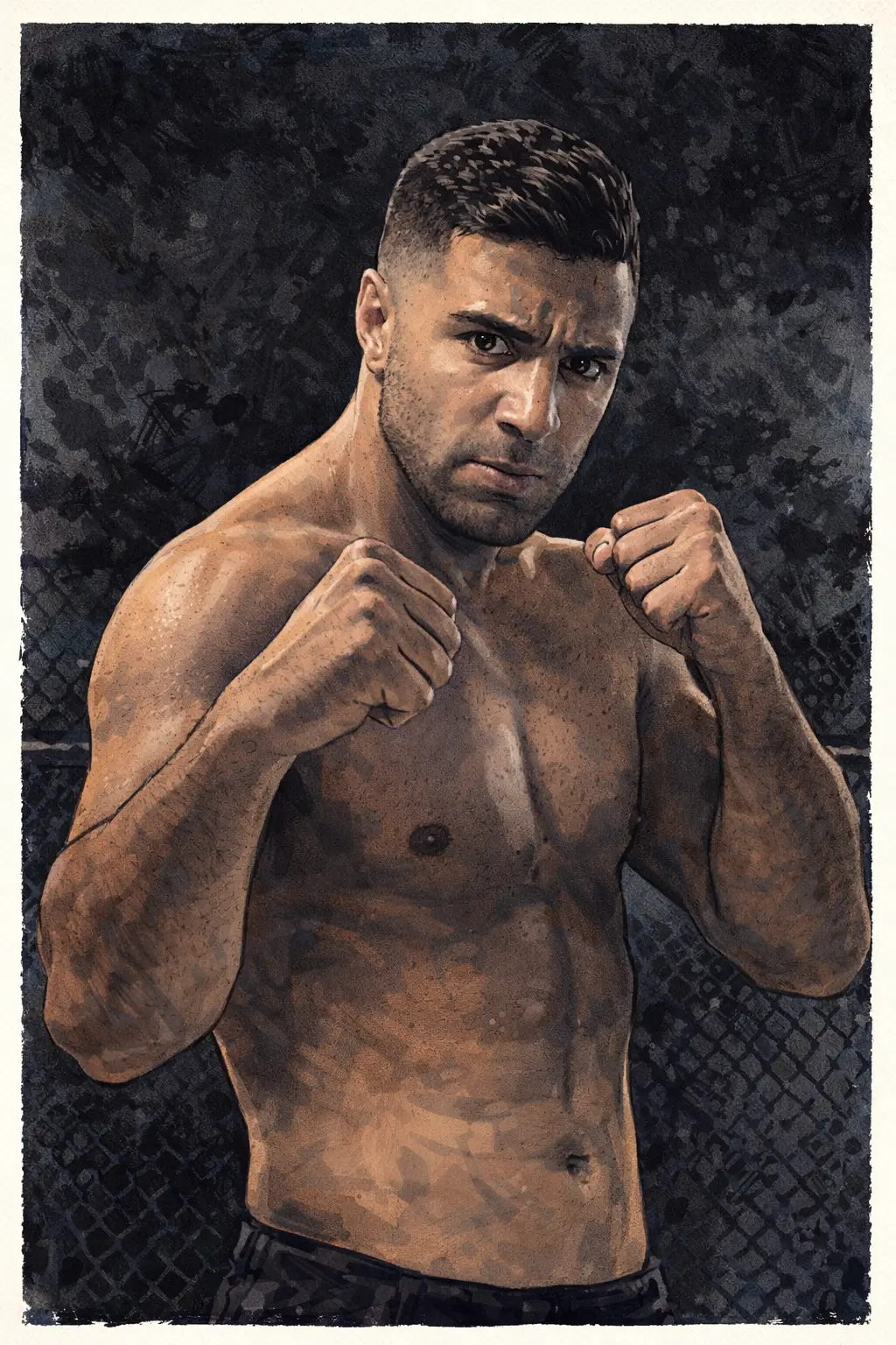 Profile drawing David Teymur, 