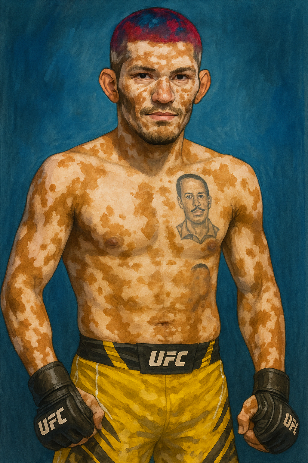 Profile drawing Melquizael Costa, Melk Cauthy