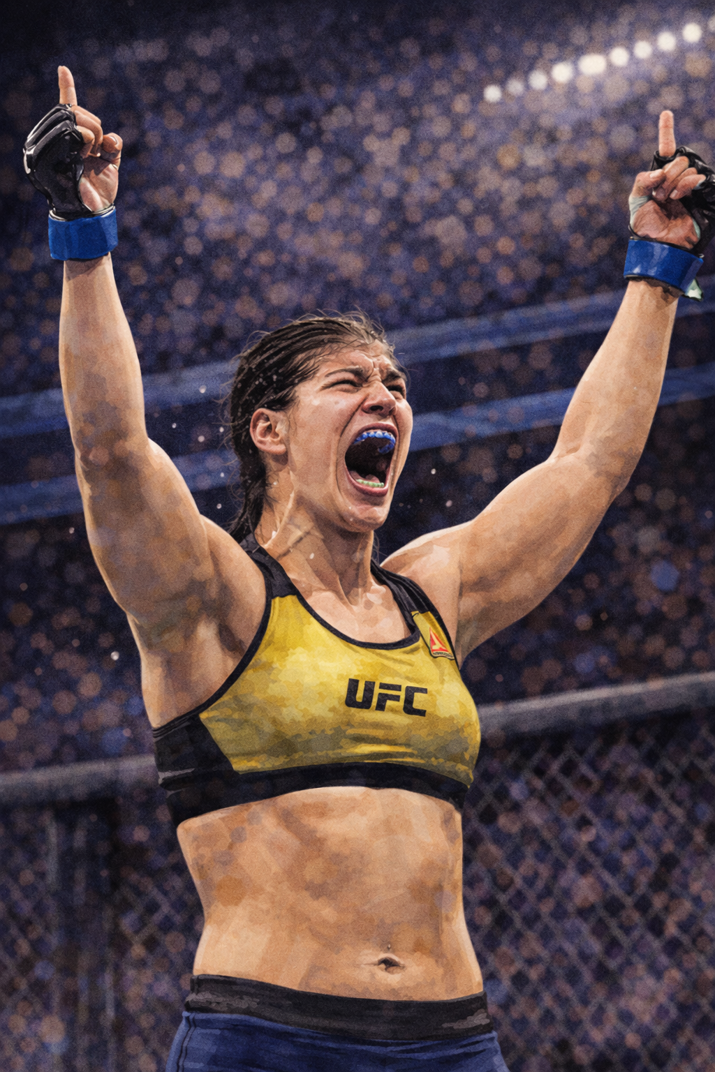 Profile drawing Ketlen Vieira, Fenomeno