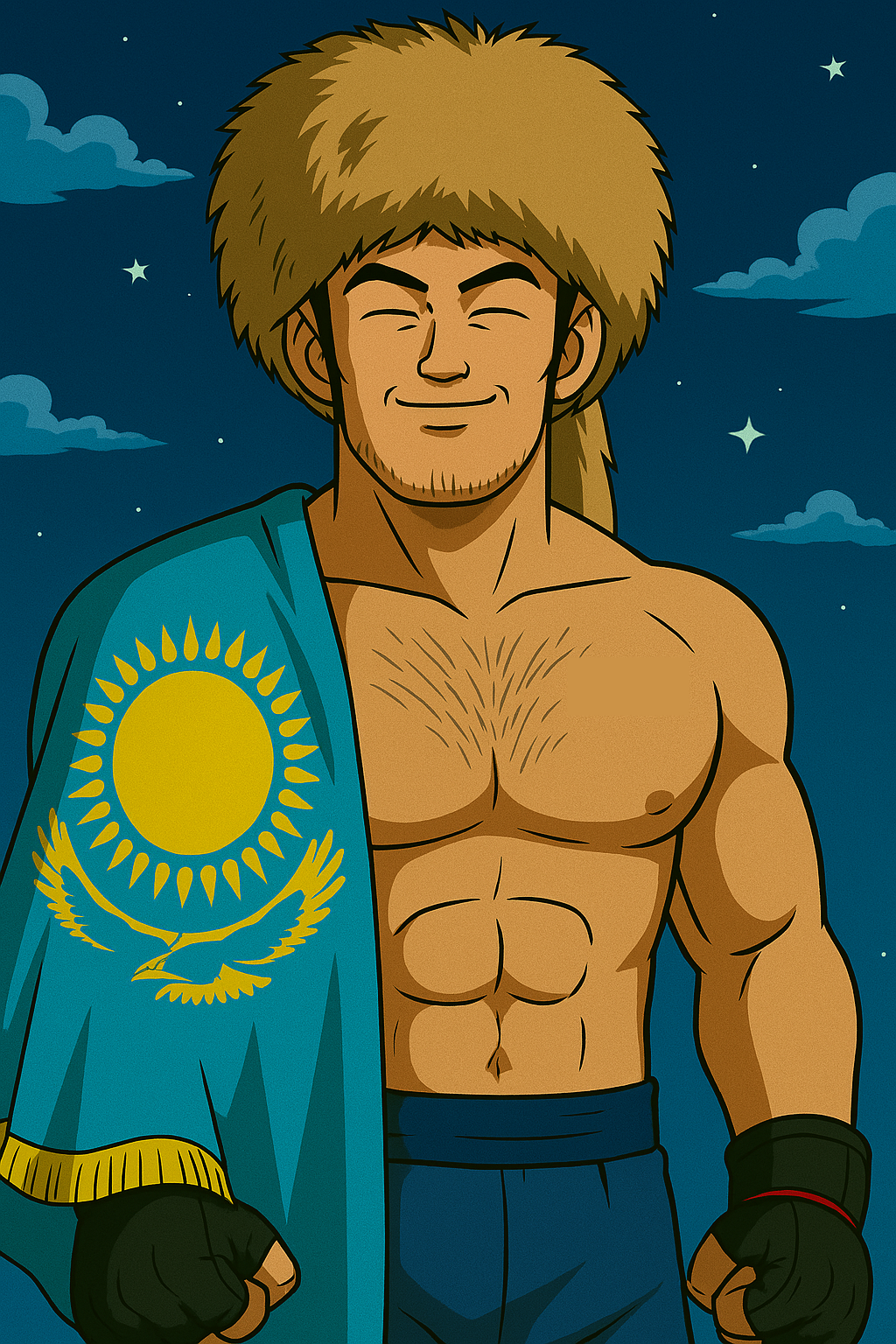 Profile drawing Shavkat Rakhmonov, Nomad