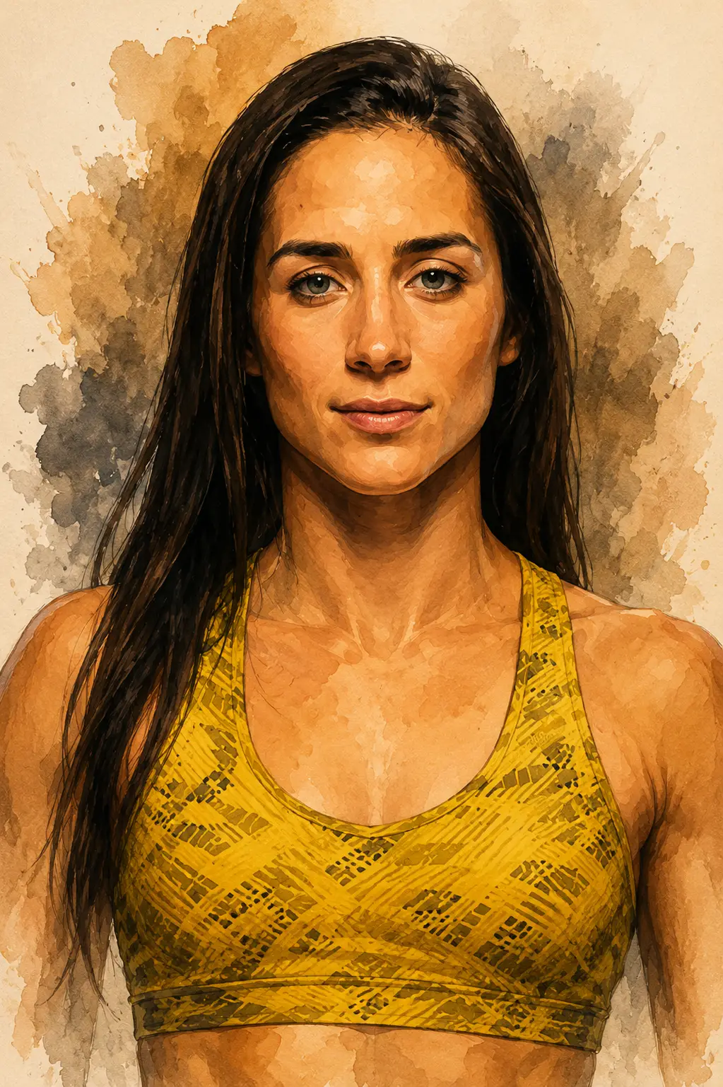Profile drawing Veronica Hardy, 