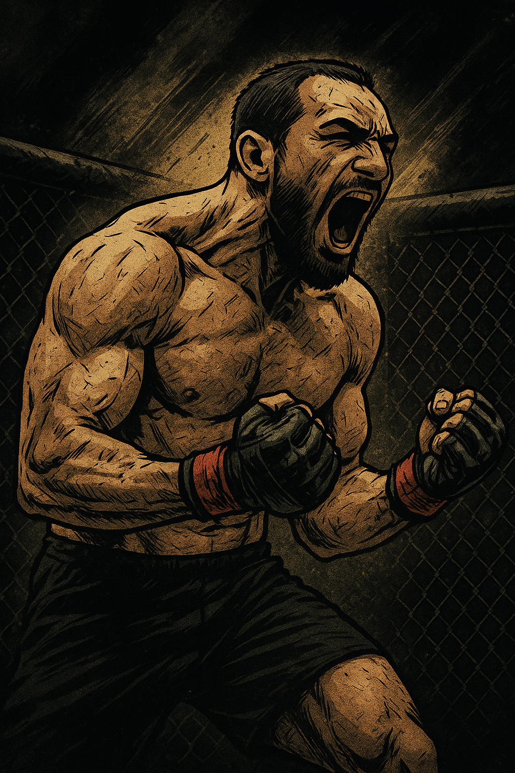 Profile drawing Ludovit Klein, Mr. Highlight